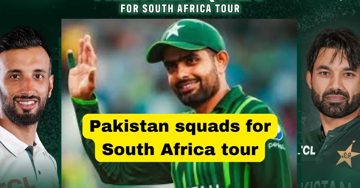 PCB Announces Squad for South Africa Tour, Babar Azam Returns