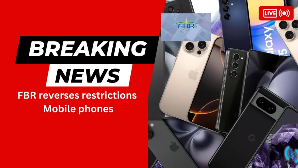 How many mobile phones can you bring from abroad to Pakistan?